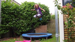 trampoline enfant