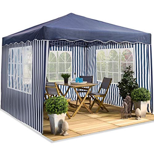 Tooluck Tonnelle de Jardin Pliable 3x3m Pop-up Gazebo Tente