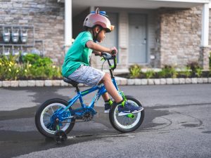 Test du vélo sans pédales