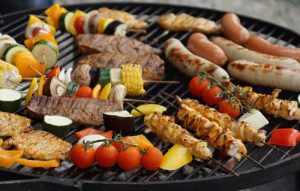 barbecues charbon rond