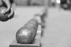 boules en bronze d'Italie