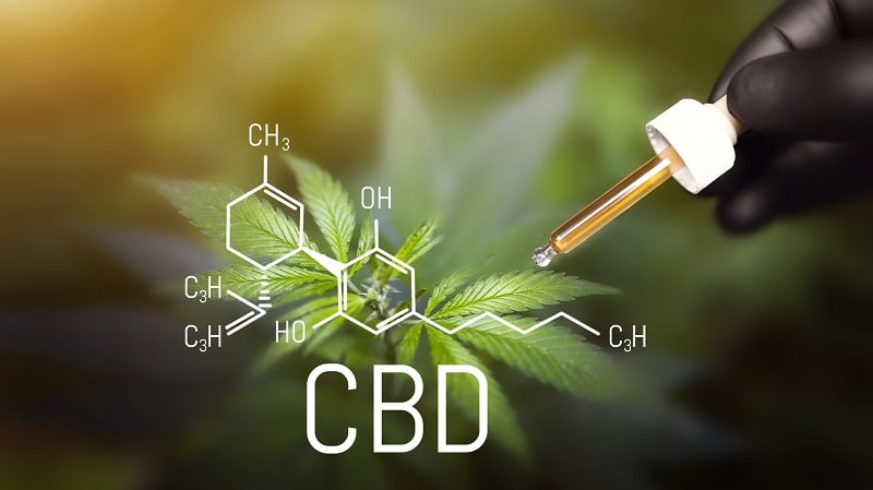 Huile au cbd et adaptogènes pour le bien être