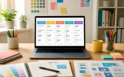 Organiser ses projets créatifs en ligne sans perdre le fil