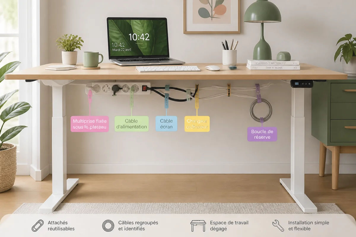 Organiser un espace de travail modulable sans perdre de place