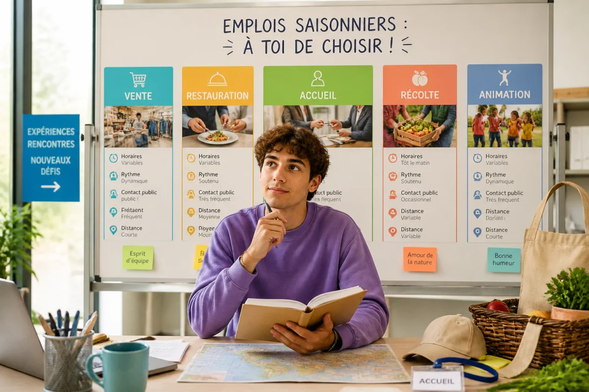 Emploi saisonnier débutant, les clés pour bien démarrer