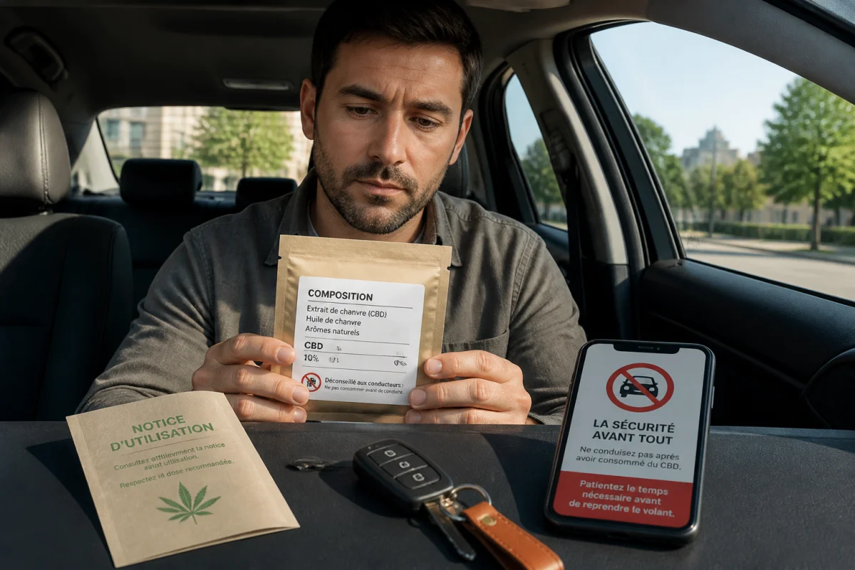 Conduire après avoir consommé du CBD sans prendre de risque